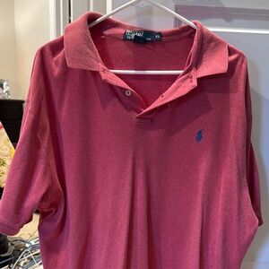 Polo by Ralph Lauren Men's Red Polo Shirt